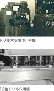 ドリル穴明機